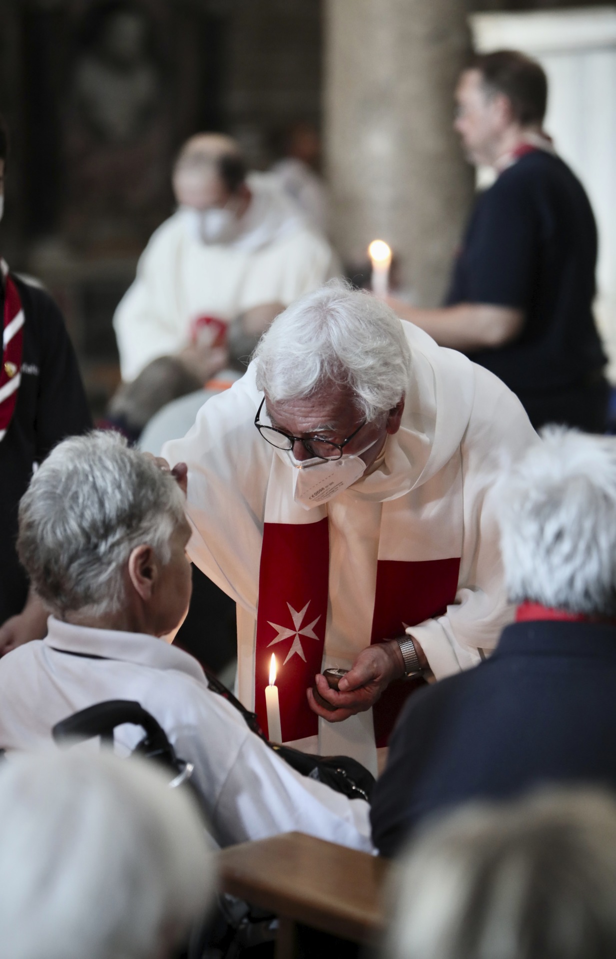 Malteser Romwallfahrt 2022 - Heilige Messe in St. Lorenzo vor den Mauern