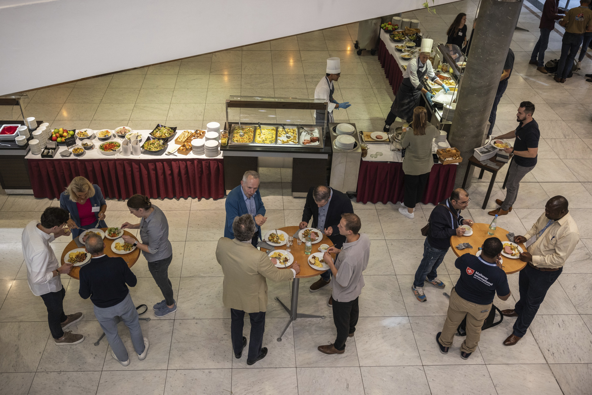 70 Jahre Malteser - Mittagessen im Maternushaus