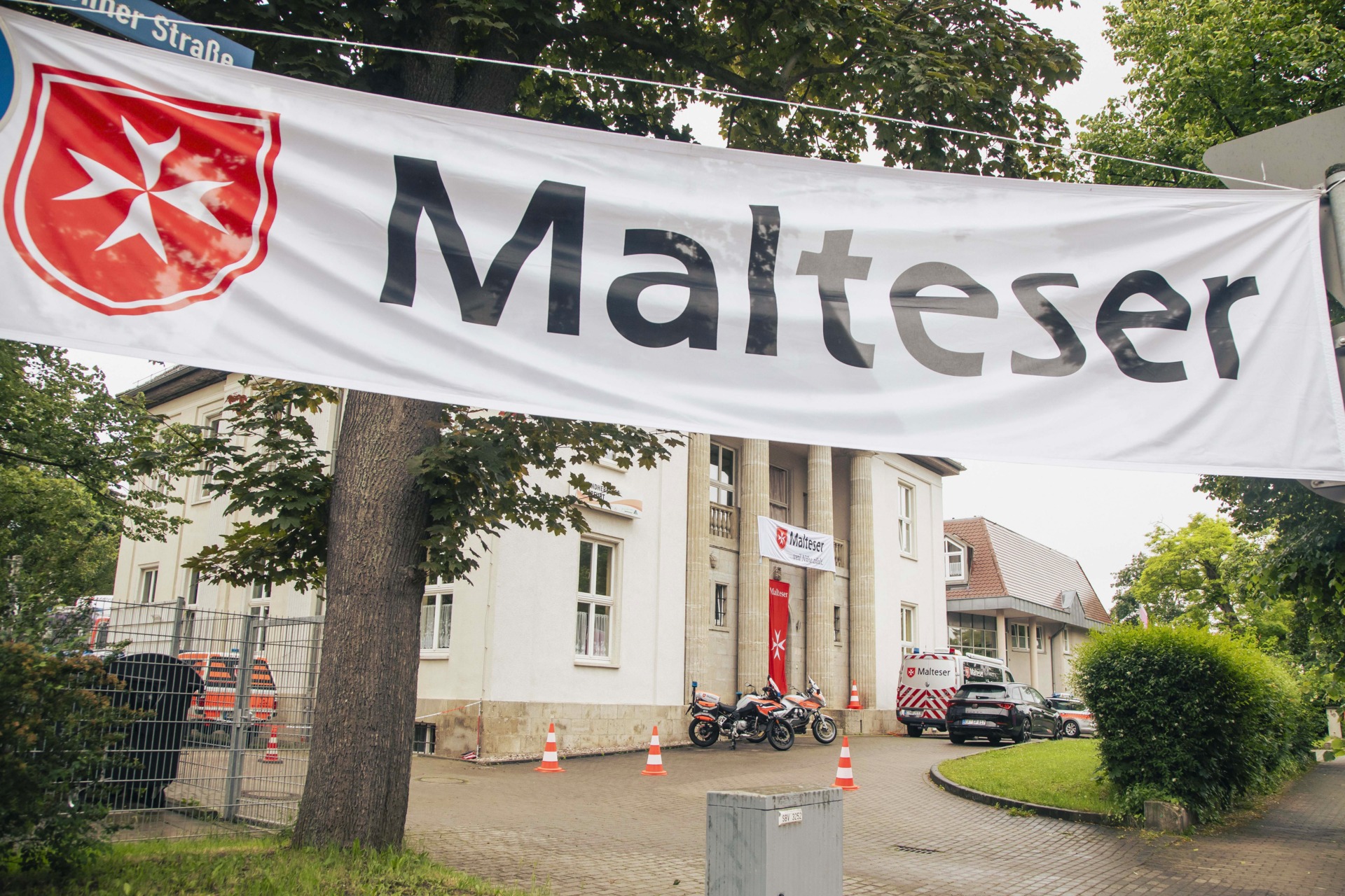 Malteser Einsatzleitung auf dem Katholikentag 2024 in Erfurt